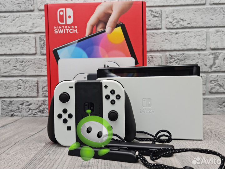 Игровая консоль Nintendo Switch oled White