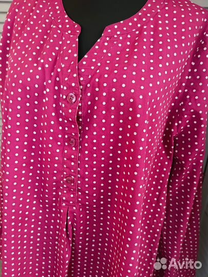 Рубашка хлопок ulla popken Турция р. 56/58