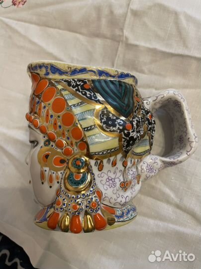 Кружка-молочник Голова восточной женщины лфз