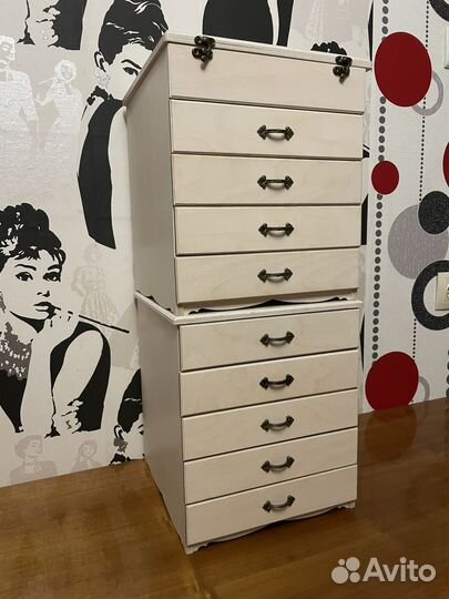 Комод для рукоделия, мулине