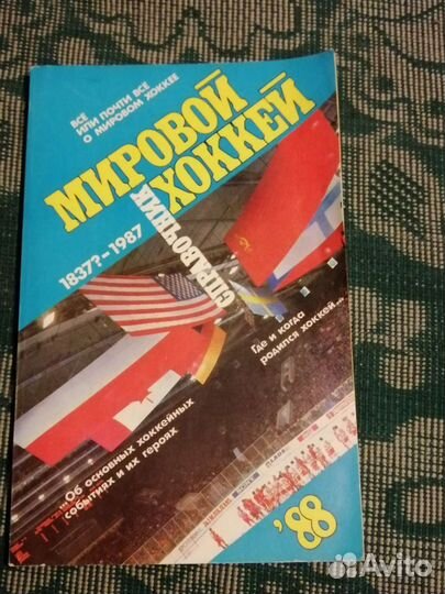 Справочник мировой хоккей 1988