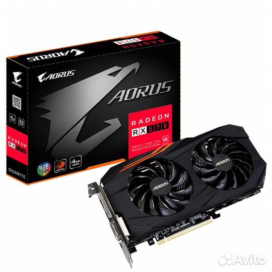 Видеокарта aorus Radeon RX570 4G