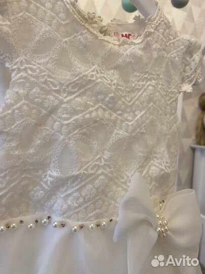 Платье на девочку 2-4