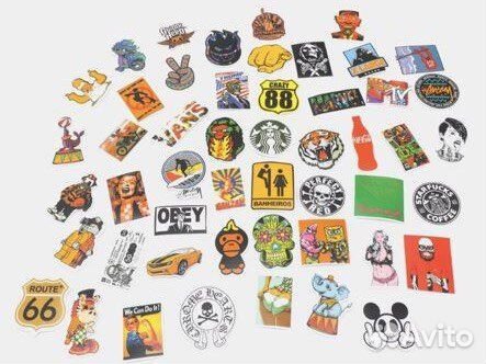 Стикеры, наклейки