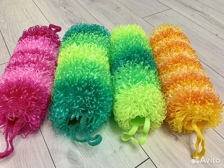 Мочалки ручной работы