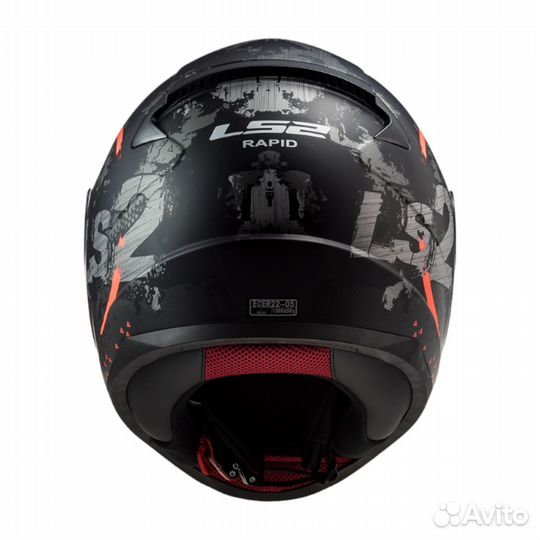 Мотошлем интеграл LS2 FF353 Rapid Circle для мото