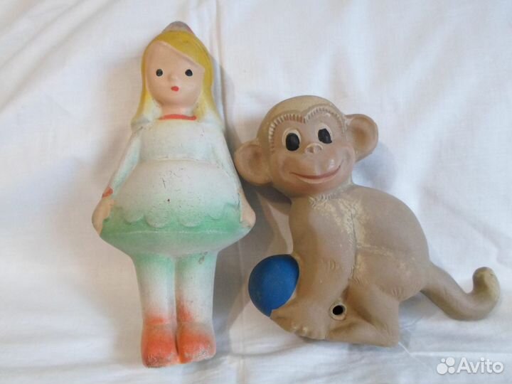 Игрушки резиновые СССР