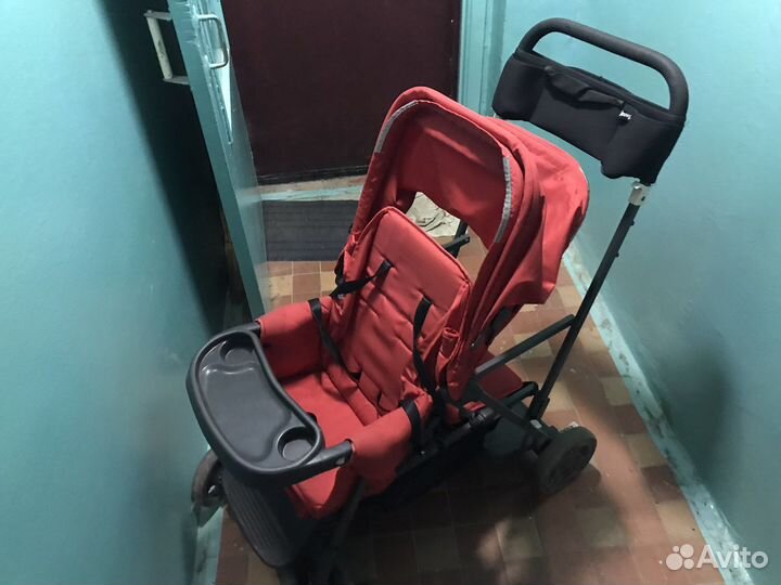 Прогулочная коляска joovy для двух детей