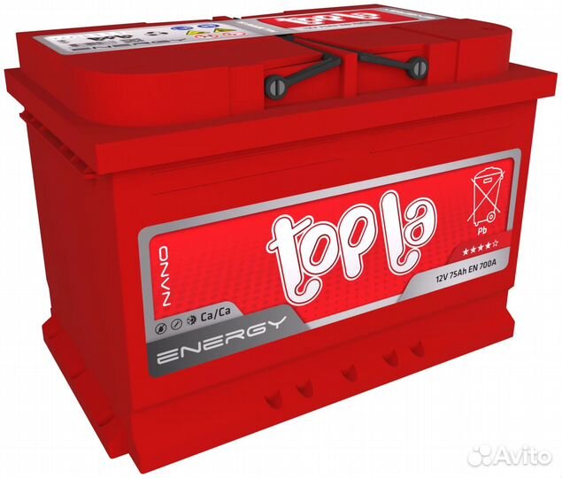 Аккумулятор Topla Energy 75 ah на Terrano+Доставка