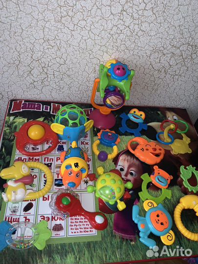 Развивающие игрушки пакетом