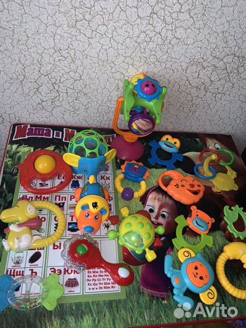 Развивающие игрушки пакетом