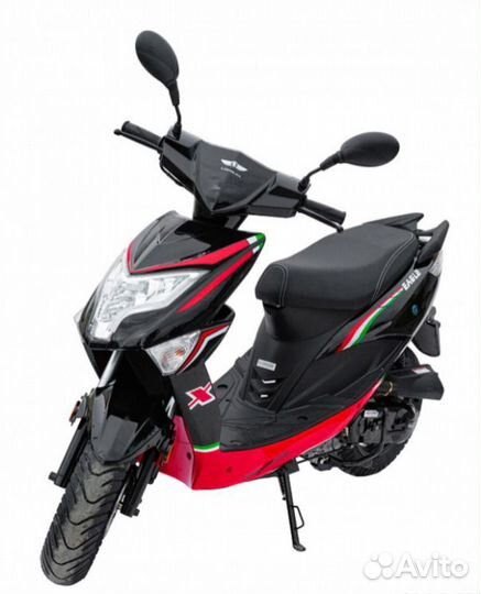 Скутер Regulmoto eagle 50 (LJ50QT-3L) колёса R12