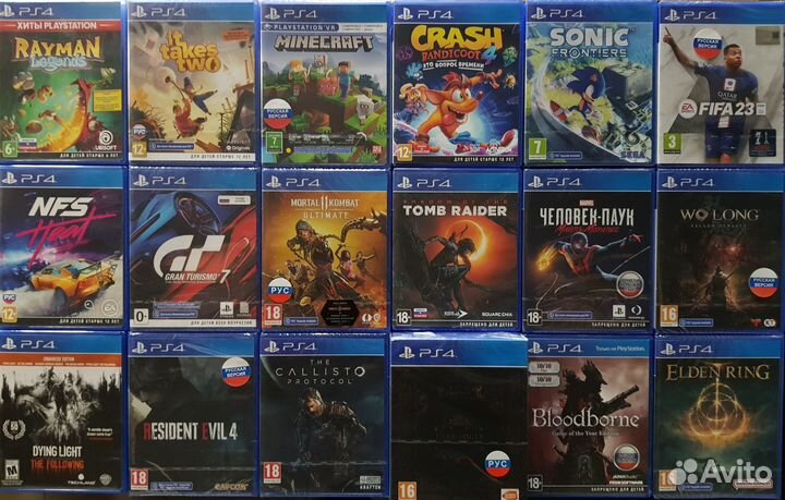 Топовые игры на PS4