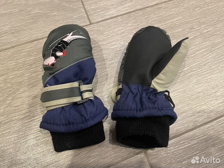 Варежки непромокаемые 1-3 года