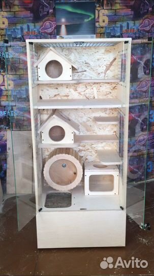 Клетка-Витрина для шиншилл