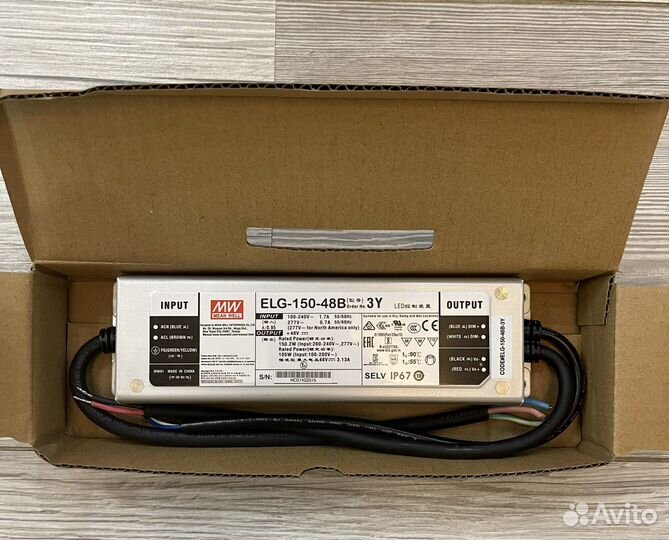 Источник тока ELG-150-48 (Mean Well)