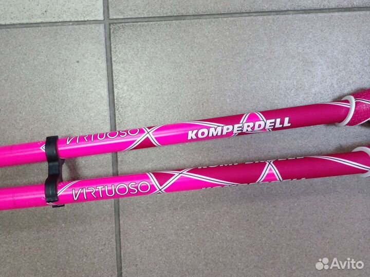 Лыжные палки Komperdell Virtuoso 120 cm
