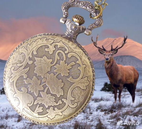 Карманные часы (Олень)