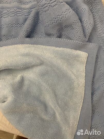 Плед детский вязаный