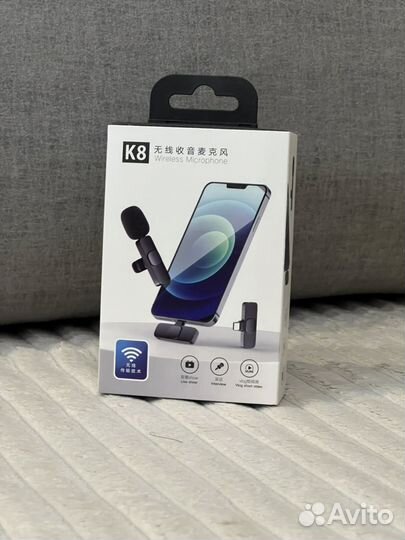 Петличный микрофон беспроводной 3в1