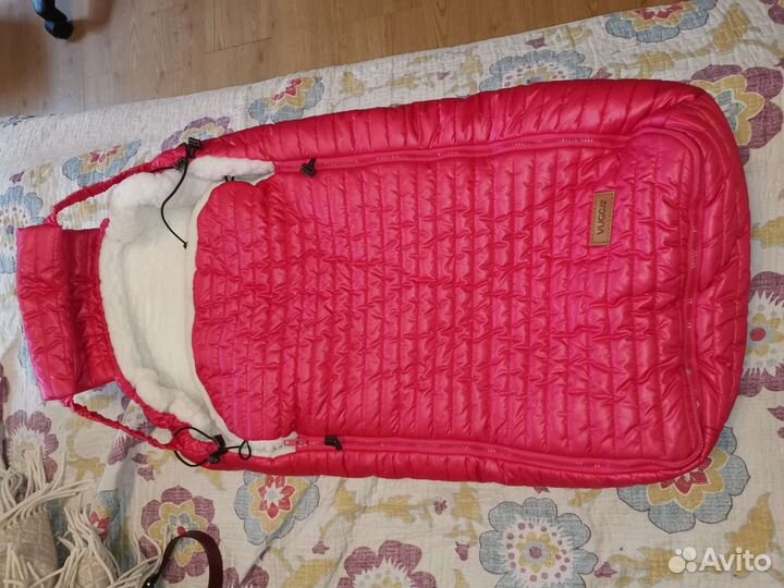 Зимний конверт в коляску