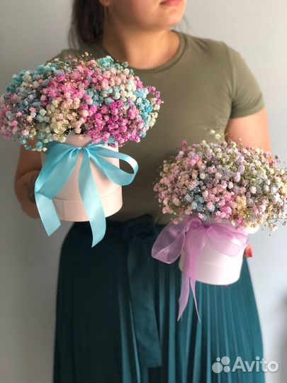 Букеты из гипсофилы