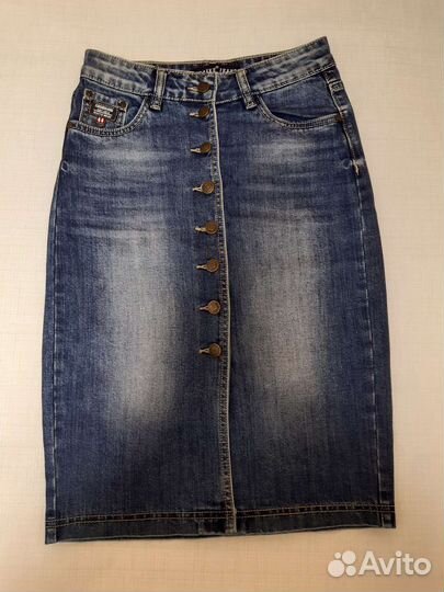 Юбка джинсовая