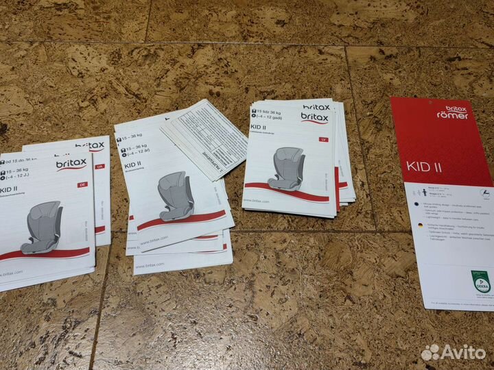 Автокресло britax romer kid 2 (15-36 кг)