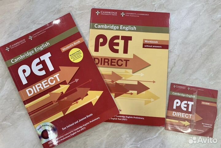 Учебники PET английский язык