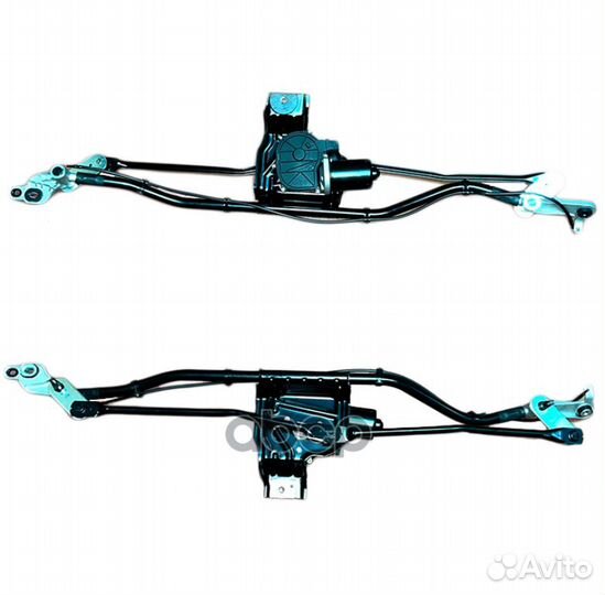 Трапеция стеклоочистителя в сборе с моторчиком