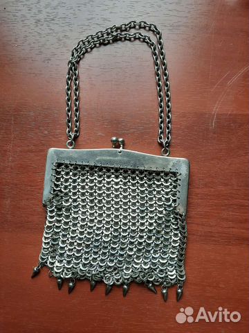 Сумочка-кальчуга металлическая