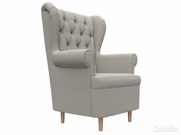 Кресло Торин Люкс, рогожка, амур бежевый. Москва