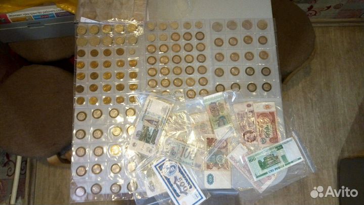 Большая коллекция монет