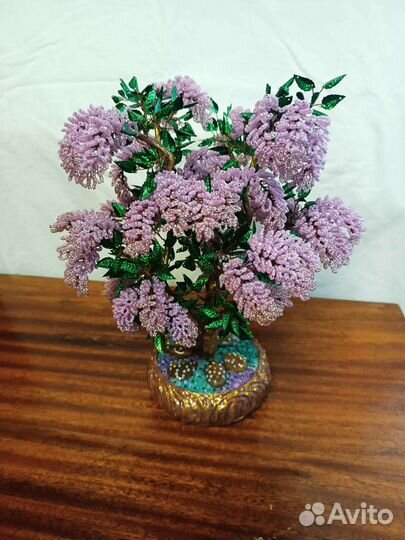 Деревья из бисера