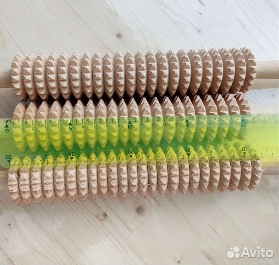 Скалка-раскатка для валяния шерсти