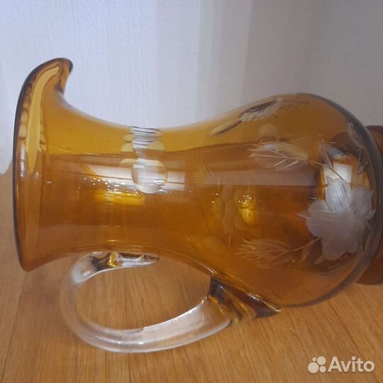 Янтарный кувшин- ваза от Нахтманн. Германия