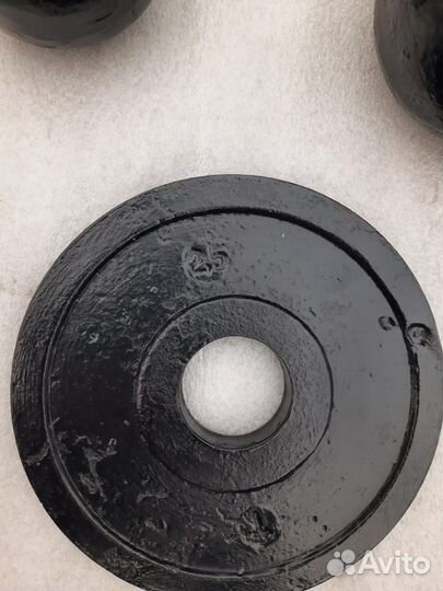 Гири и гантели и штанга