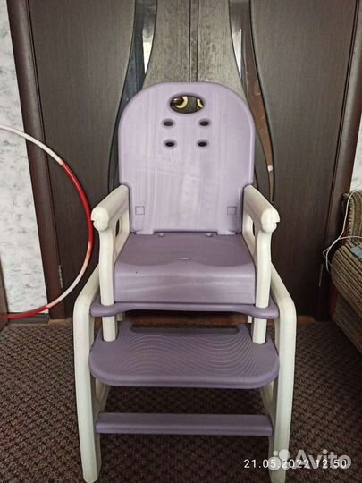 Стульчик для кормления happy baby трансформер