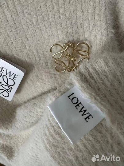 Стильный теплый костюм с юбкой ангора Loewe