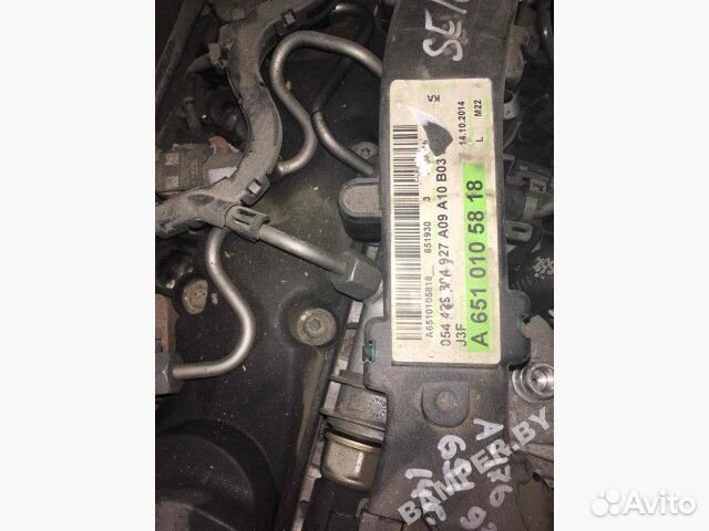 651930651930651 Двигатель к Mercedes A W176, 2014