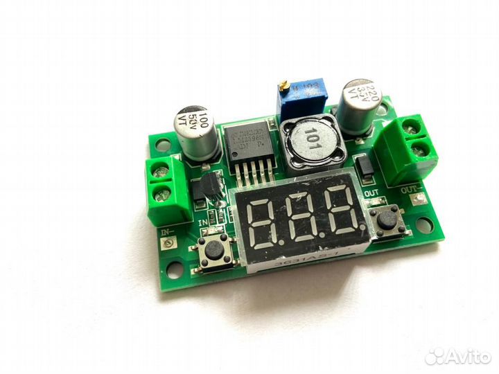 LM2596 LED DC-DC 4.0-40V to 1.25-37V понижающий