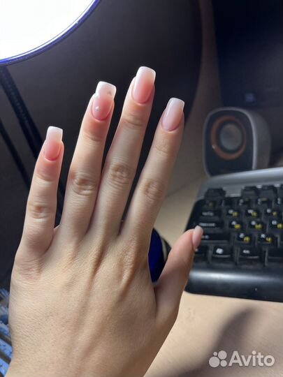 Наращивание ногтей с выездом на дом