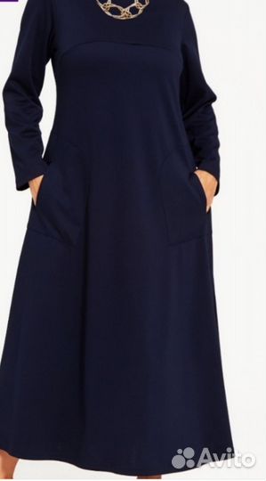 Платье трикотажное женское