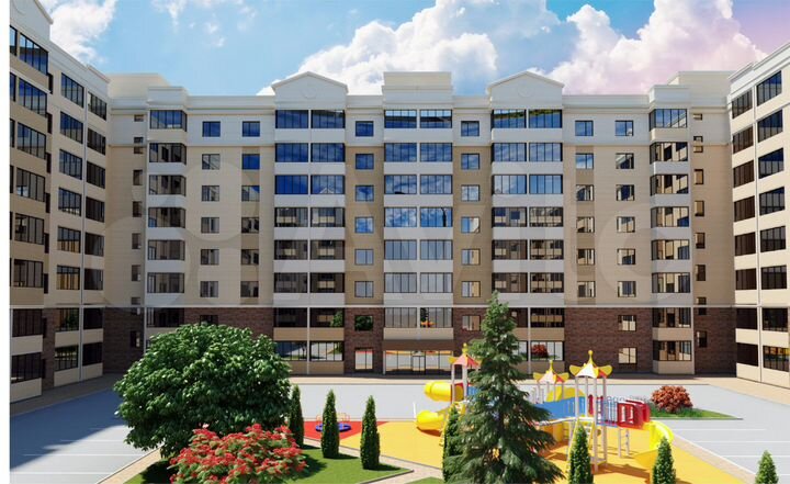 2-к. квартира, 72,6 м², 5/8 эт.