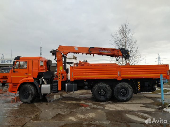 КАМАЗ 43118-3027-50 с КМУ, 2024