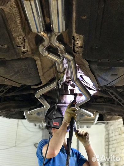 Сварщик выхлопных систем