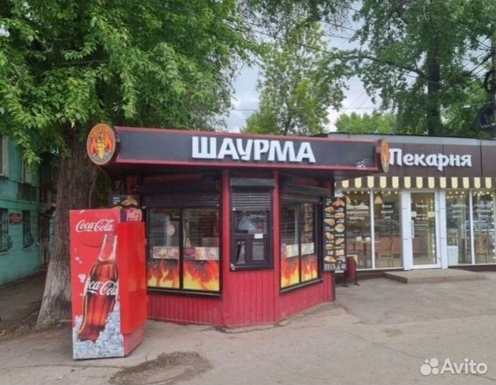 Павильон для шаурмы