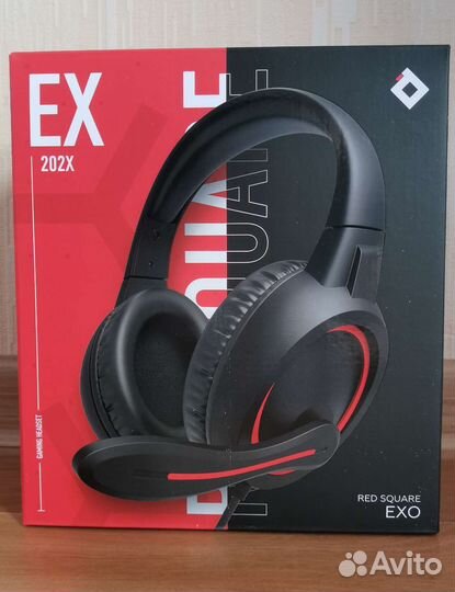 Игровые наушники Red Square EXO, новые