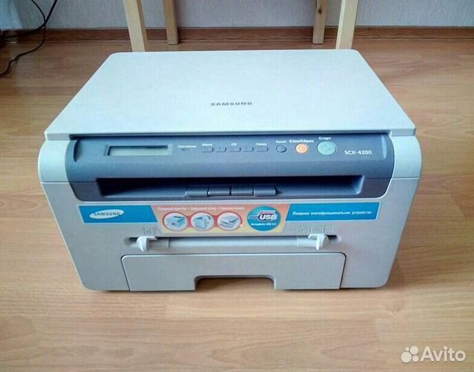 Лазерное черно-белое мфу samsung scx 4200