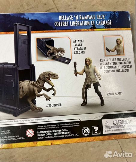 Новый набор Jurassic World Soyona & Atrociraptor